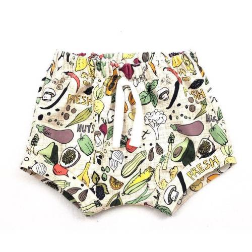 Bummies, baby shorts,  garden bummies, veggie shorts, baby boy shorts, baby girl shorts, Vegetable Bummies, Vegetable clothes, Diaper Cover