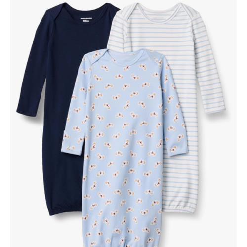 Amazon Essentials Unisex-Baby Long Sleeve Sleeper Cotton Gown