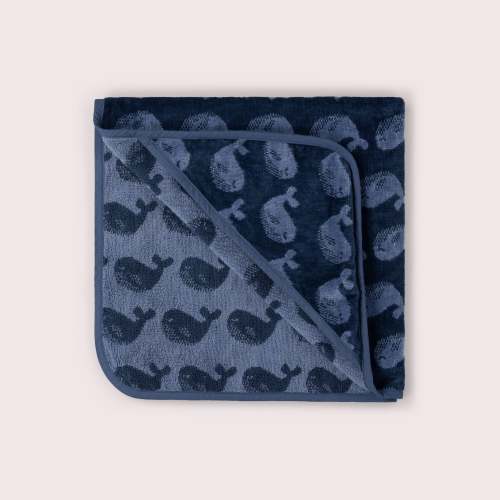 Singing Whales Hooded Towel – Little Green Radicals