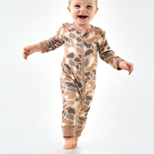 Baby Zip Up - Pintail Camo – BURLEBO