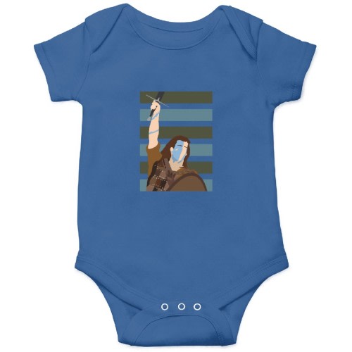 William wallace braveheart Onesies Kids's Short Sleeve Onesie 12M Royal sold by Deveeefeigyuumgpp | SKU 1732754454 | Printerval