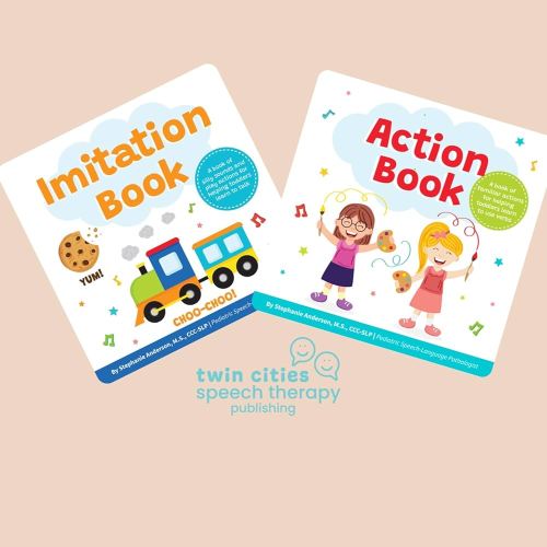 Boost Your Child’s Language Skills with the Imitation & Action Book Bundle!