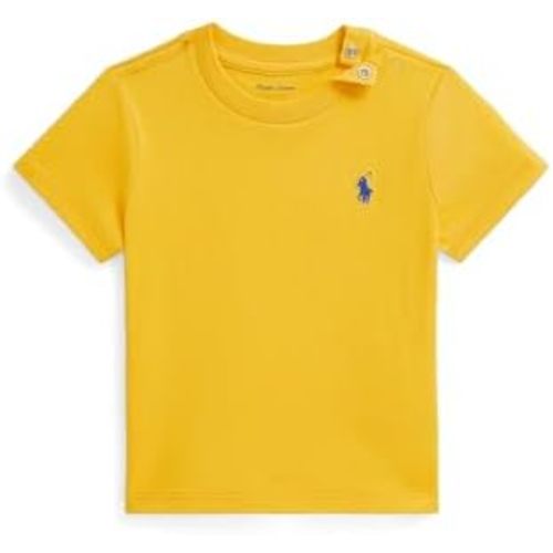 Polo Ralph Lauren Kids Cotton Jersey Crew Neck Tee (Infant)