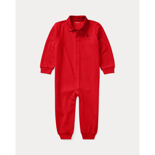 Soft Cotton Polo Coverall | Ralph Lauren