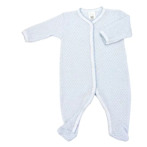 Paty Knit Solid Color Footie - PatyInc