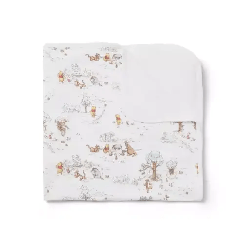 Baby Jet Ivory Toile Disney Winnie The Pooh Toile Baby Blanket by Janie and Jack