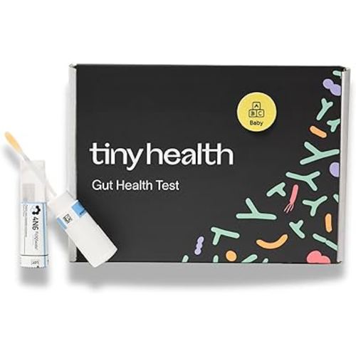 Tiny Health Baby Gut Health Test Kit for Babies and Toddlers, Fast & Mess-Free with Easy at Home Test, 3-4 Weeks Results, Expert Insights