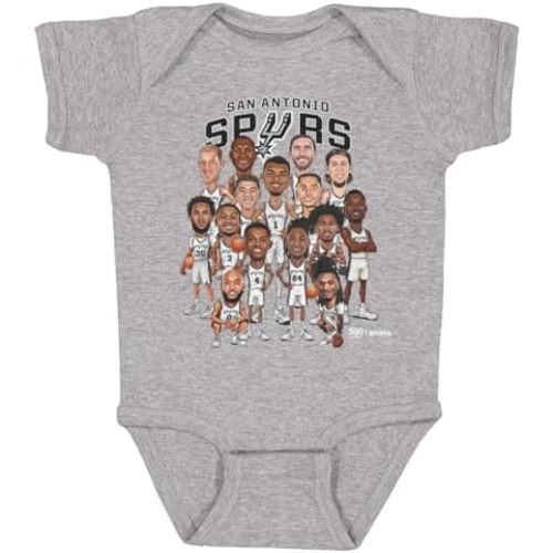 500 LEVEL San Antonio Spurs 2026 Playoffs Caricature One-Piece Infant Bodysuit