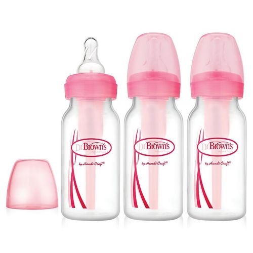 Dr. Brown's® Options+™ 3-Pack Baby Bottles in Pink