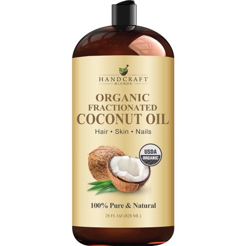 Handcraft Blends Organic Fractionated Coconut Oil - 28 Fl Oz