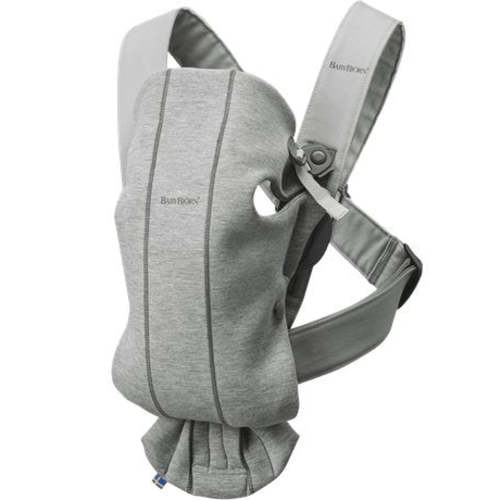 Baby Bjorn Mini Carrier - 3D Jersey - Light gray