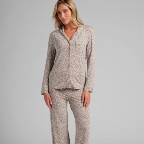 Luna Lounge Long Sleeve Pajama Set | Cozy Matching PJ Set | Comfrt