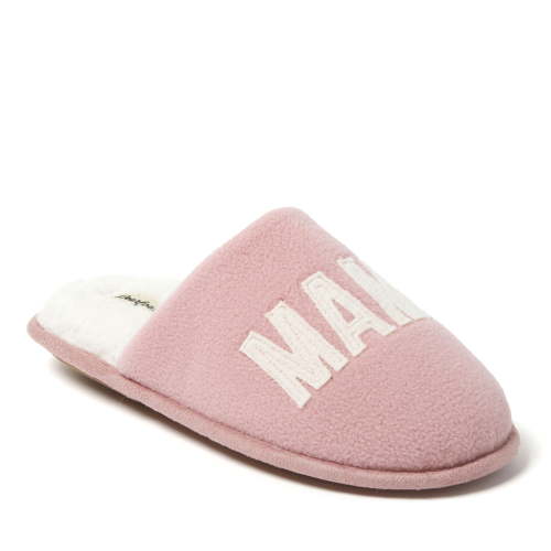 Dearfoams Women's Carley Mama Bear Mom Scuff Slipper