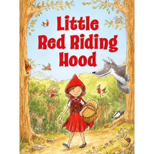 Little Red Riding Hood – Classic Fairy Tale Toddlers, Ages 2-4 | Timeless Story with Sweet Illustrations