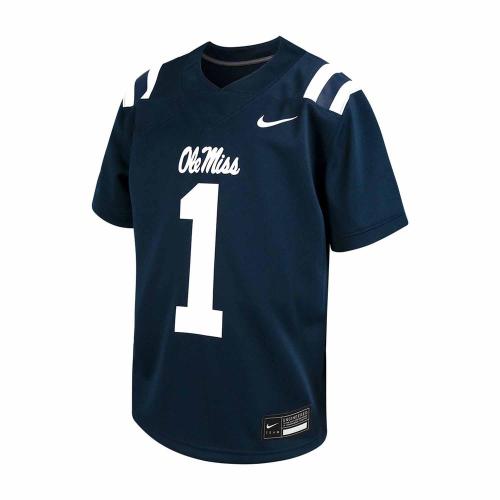 TODDLER OLE MISS NO 1 FOOTBALL JERSEY | Rebel Rags