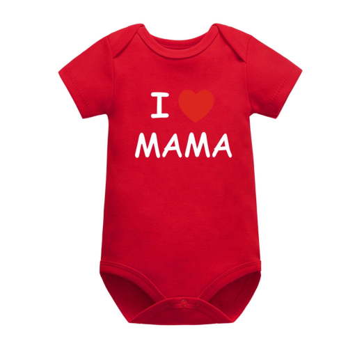 Uxgjfwu Baby Tees Kids Baby Boys Girls Romper Cotton Letter Print Tops Short Sleeve Jumpsuit 3-6 Months