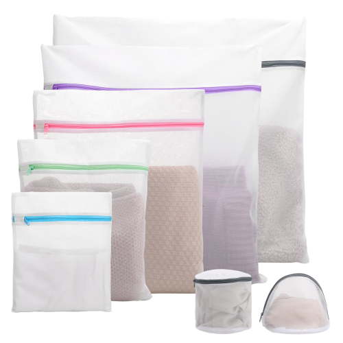 Topekada 7 Pack Mesh Laundry Bags for Delicates, Lingerie Bags for Washing Delicates, Laundry Bags Mesh Wash Bags, Delicates Laundry Bag for Jeans, Blouse, Stocking, Underwear, Bra