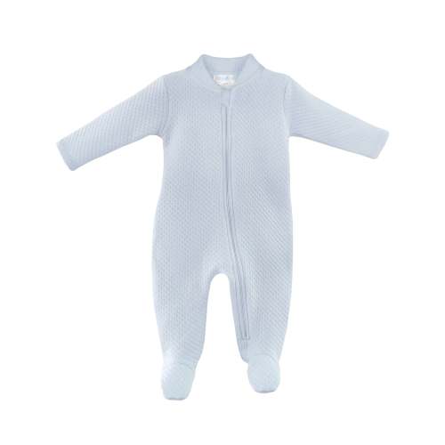 Confy Collection Zipper Footie | Baby Boy