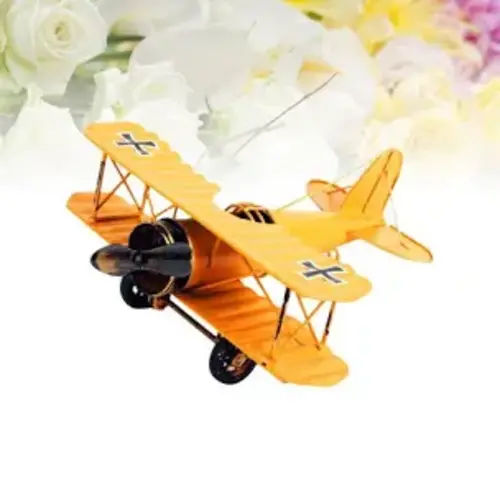 yellow decor airplane