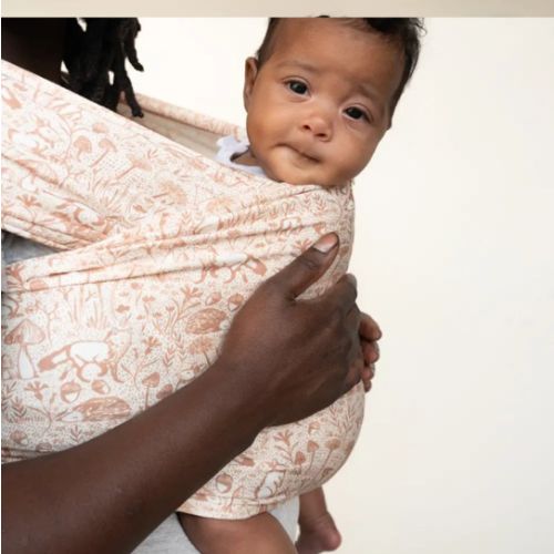 Woodland Baby Wrap | Whimsical Nature Print Wrap by hope&plum