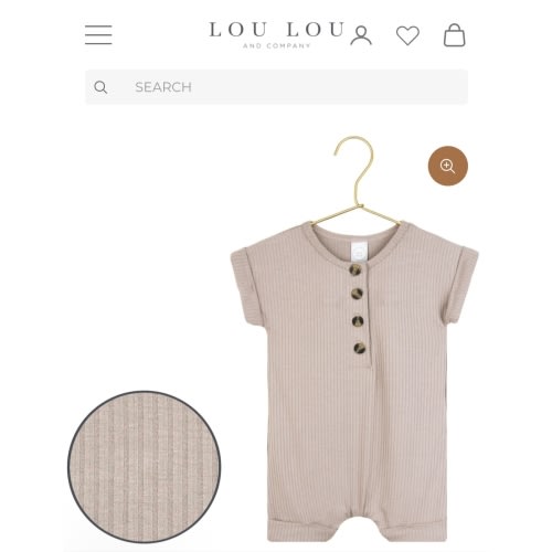 Shiloh Ribbed Romper