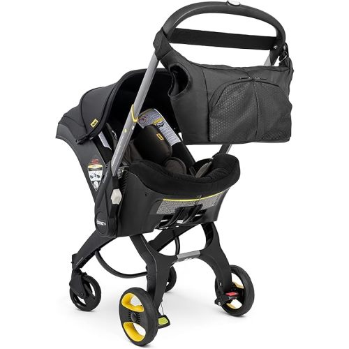 hoodababy Essentials Diaper Bag Compatible with the doona Carseat/Stroller (Fabric)