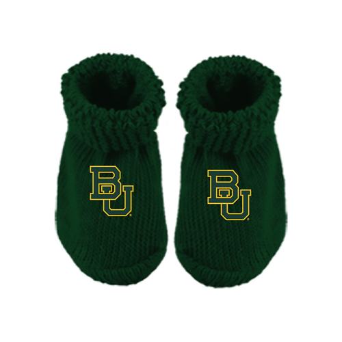 Baylor Bears Team Color Baby Bootie Boxed Set