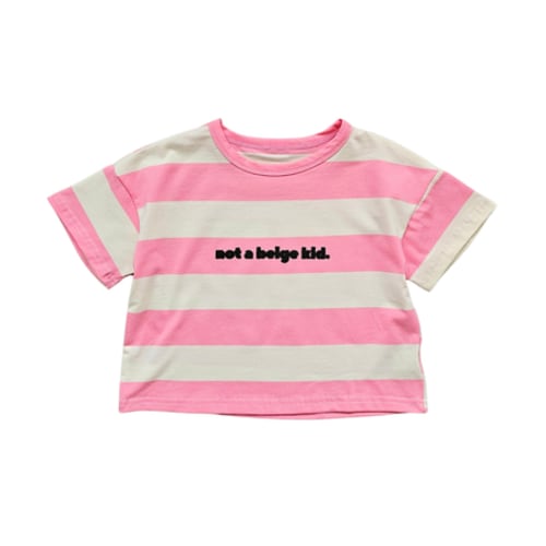 NOT A BEIGE KID T-SHIRT
