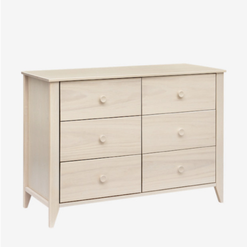 Babyletto Sprout 6-Drawer Dresser - Washed Natural