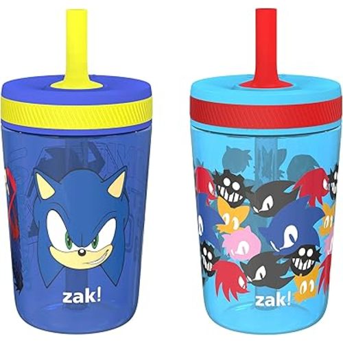 Zak Sonic Cups, 15oz 2-Pack, Leak-Proof