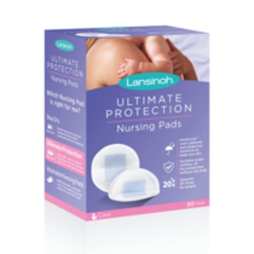 Lansinoh Ultimate Protection Disposable Nursing Pads, 50 Count