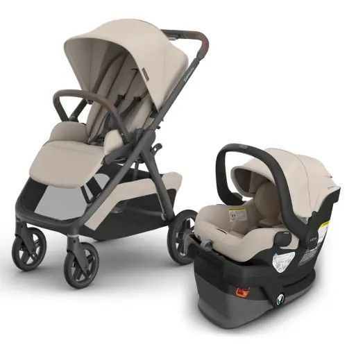 UPPAbaby Kona Stroller + Mesa V3 travel system bundle- ada sandstone