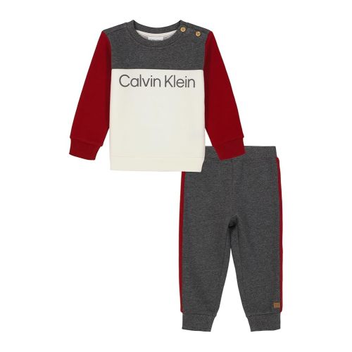 Calvin Klein baby-boys 2pc Knit Jog Set