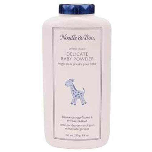 Noodle & Boo Delicate Baby Powder with Pure Cornstarch and Aloe, Talc Free