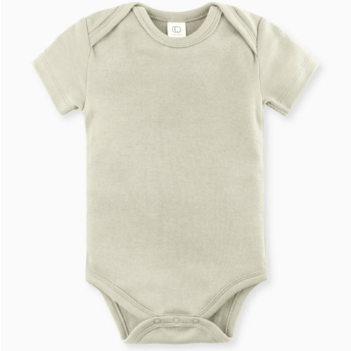 0-3 Month Organic Short Sleeve Bodysuit