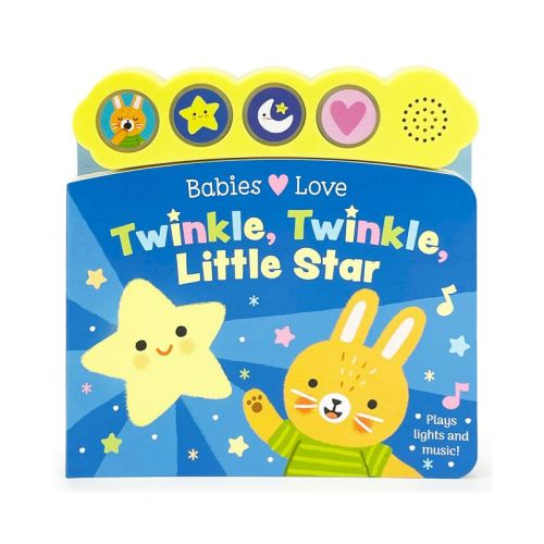 Babies Love Twinkle Twinkle Little Star - by Robin Rose (Board Book)