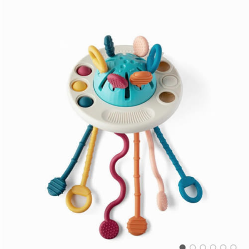 UFO Silicone Pulling Toy