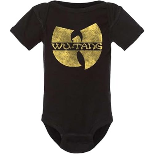 Wu-Tang Clan Classic Distressed Logo Infant Onesie
