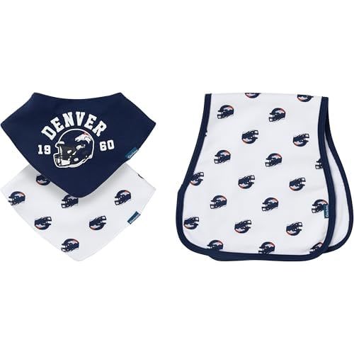 Gerber Baby Nfl Team Bandana Bibs and Burp Cloth Set