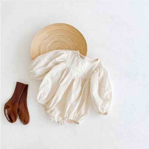 Calla Long Sleeved Romper – Teeny Mini Me