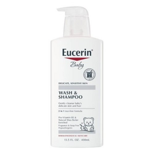 Eucerin Baby Wash & Shampoo - 13.5 fl oz