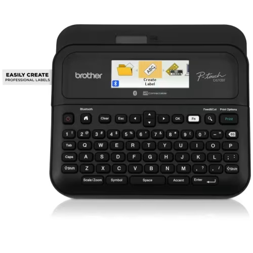 Brother P-touch PTD610BT Business Professional Connected Label Maker