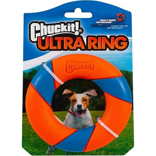 Chuckit! UltraRing Fetch and Chase Outdoor Dog Toy All Breeds