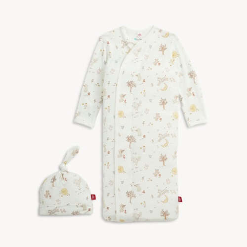 Bedtime Rhymes Modal Gown + Hat Set