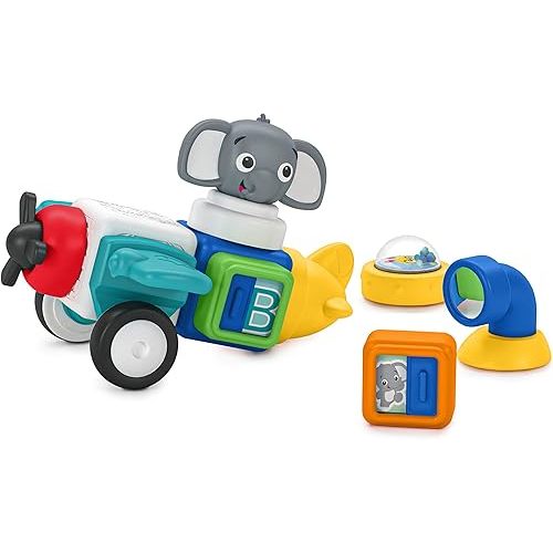 Baby Einstein Connectables 11 Piece Set STEAM Learning Magnetic Blocks Baby 6 Months+ Toddler Montessori Toys for 1 2 3 4 5 Year Old