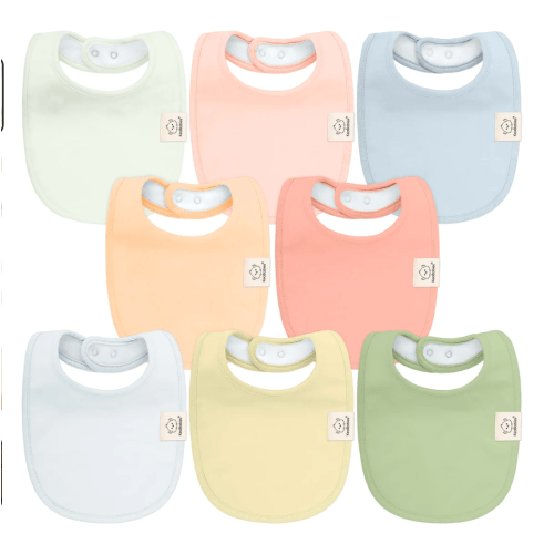 8-Pack Urban Drool Bibs