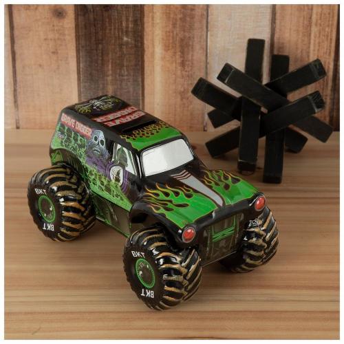 Grave Digger Monster Truck Coin Bank