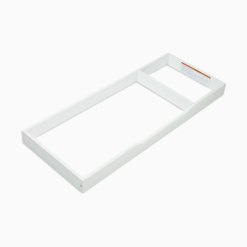 Sorelle Topper for Double Dresser - White, 46 X 18 X 3