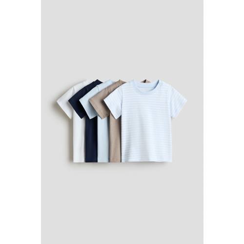 5-PACK COTTON T-SHIRTS