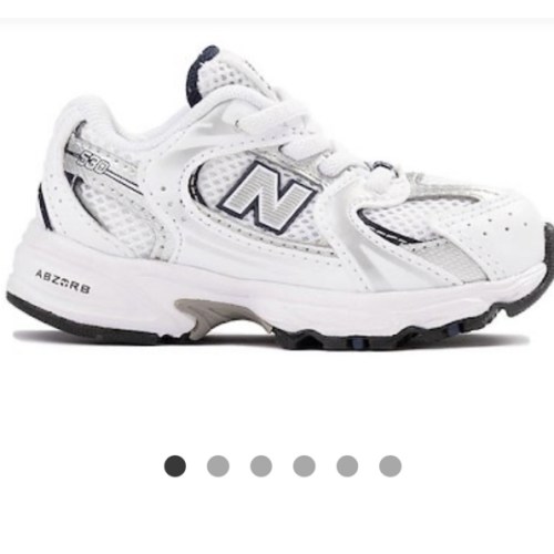 Size baby 4, New Balance 530 Athletic Shoe - Baby / Toddler - White / Natural Indigo | Journeys Kidz